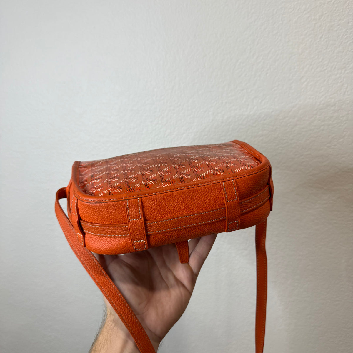Goyard PM Belvedere Side Bag Orange