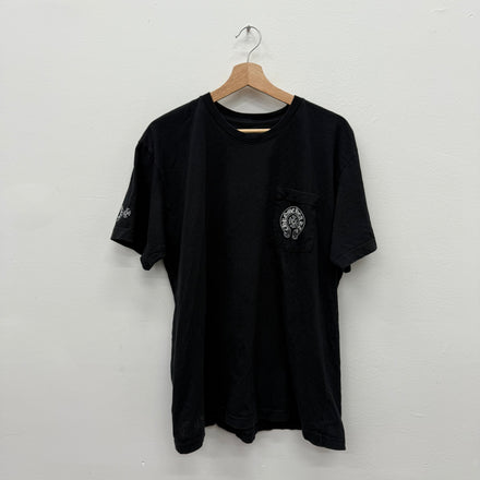 Chrome Hearts Hollywood Circle Pocket T-Shirt - Size XL