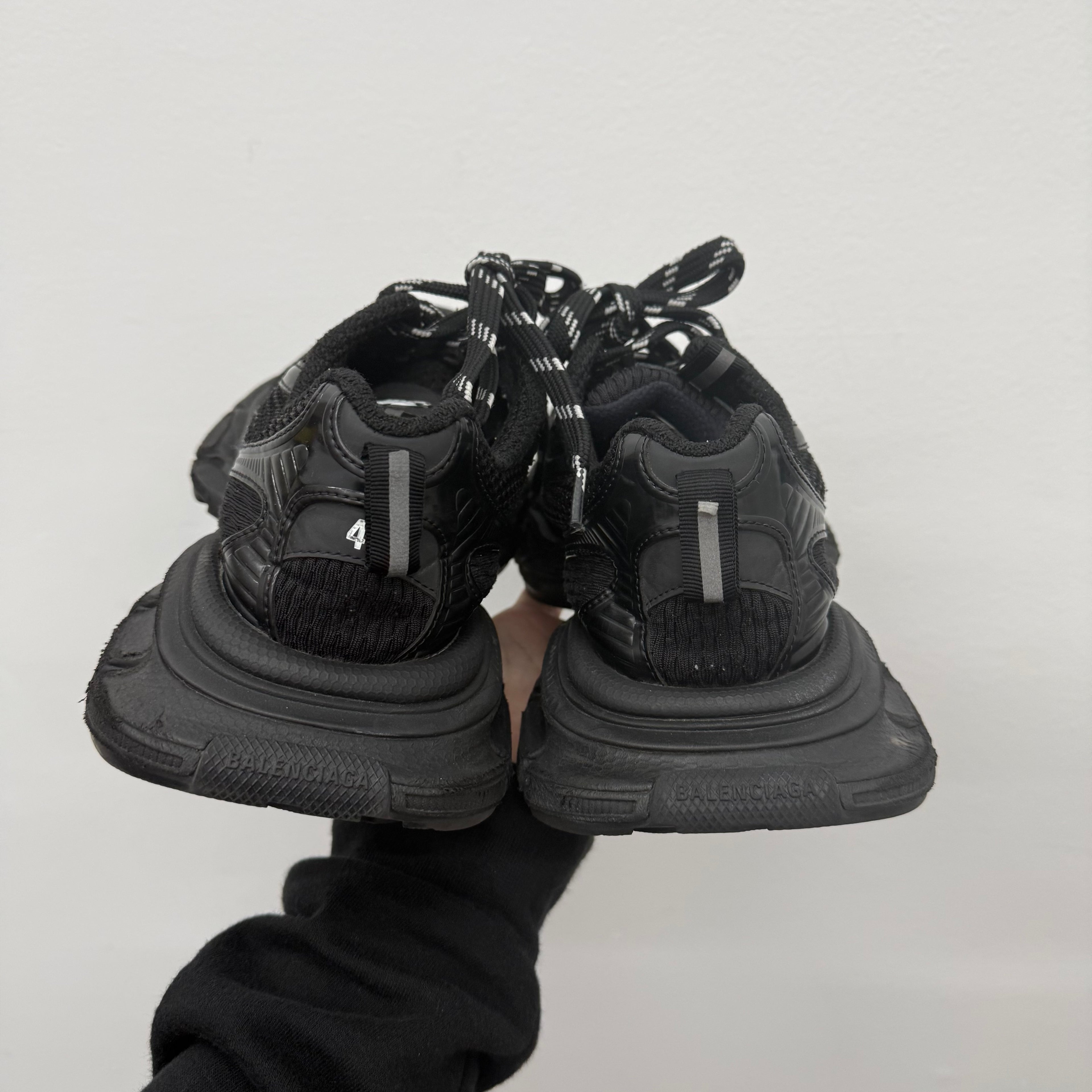 Balenciaga 3XL Triple Black Sneakers - Size 40 (US 7)