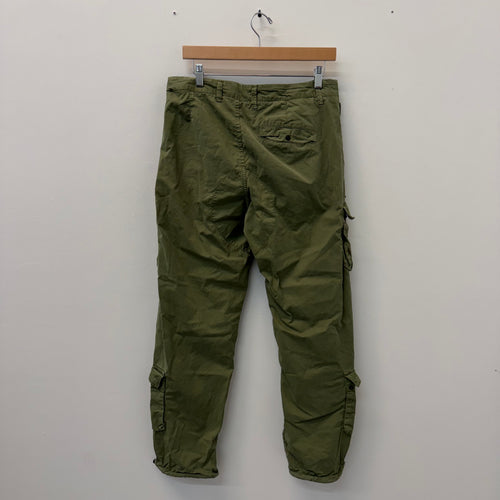 Stone Island Green Cargo Pants - Size 29