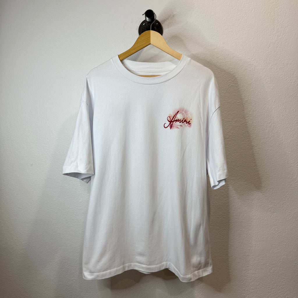 Amiri Airbrush Beach Resort T-Shirt - Size XL