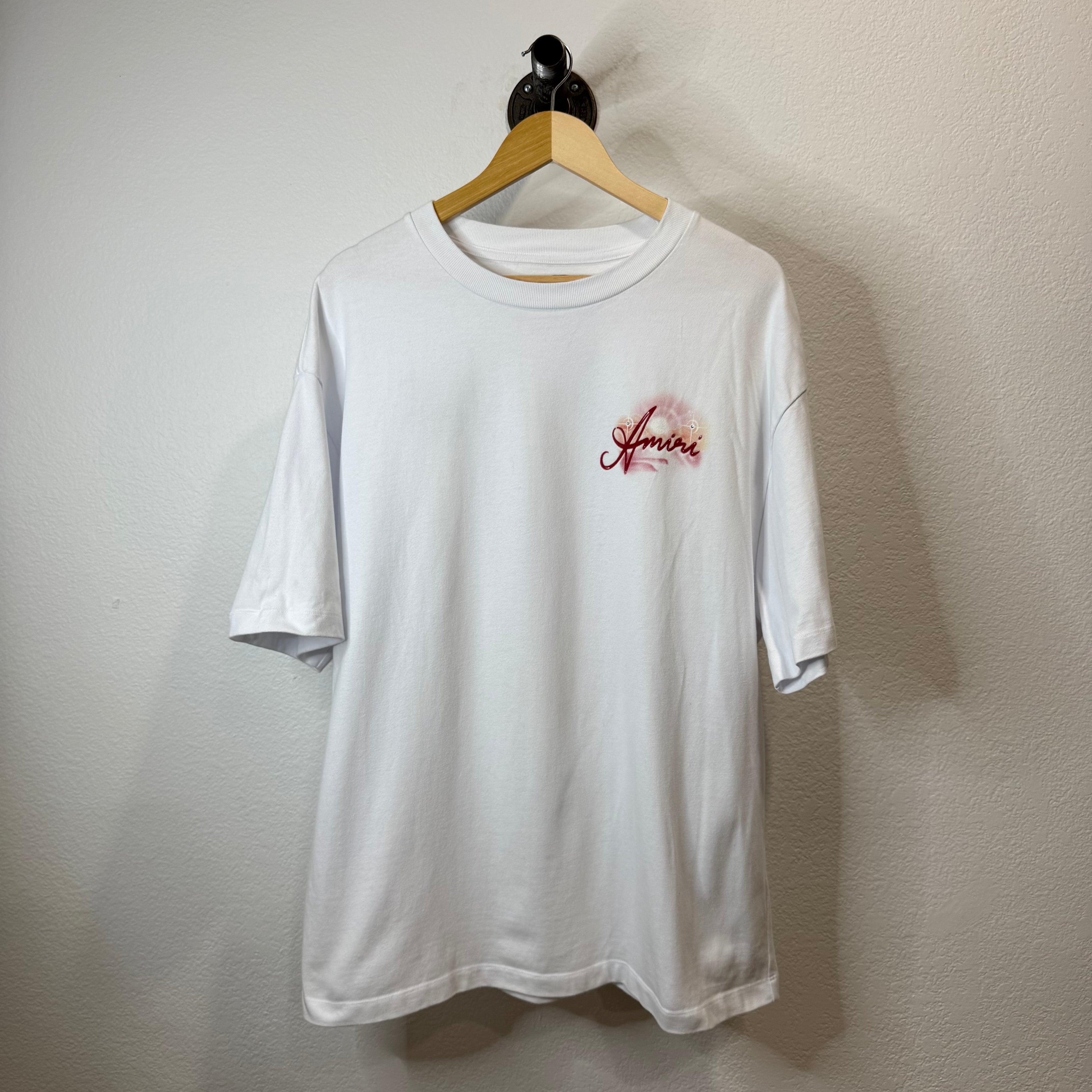 Amiri Airbrush Beach Resort T-Shirt - Size XL