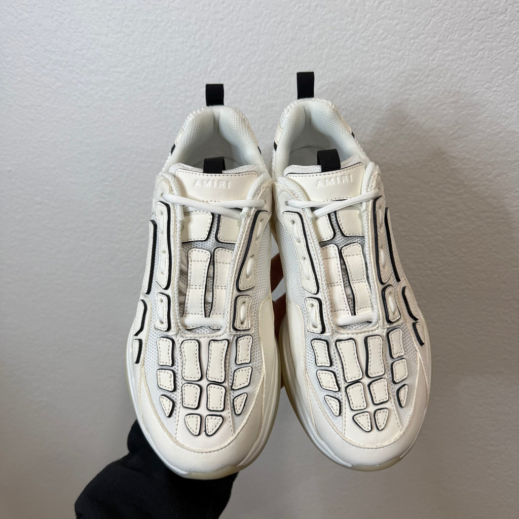 Amiri Skeleton Bone Trainer Sneakers White - Size 11