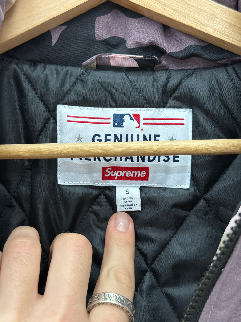 Supreme Chicago White Sox Stadium Jacket - Size S