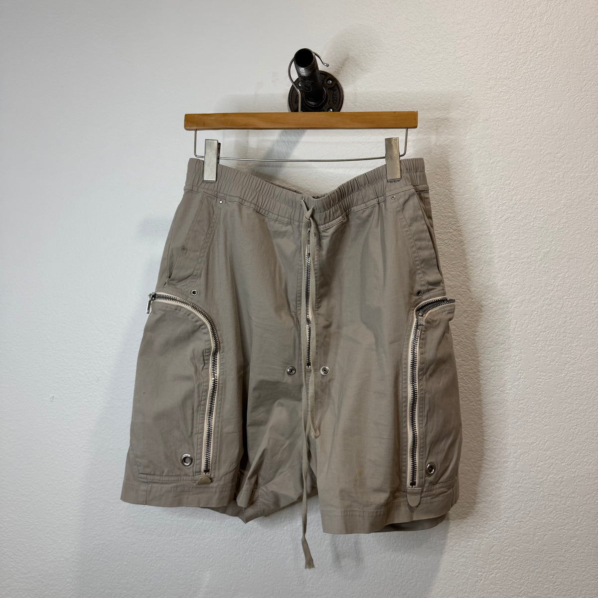 Rick Owens DRKSHDW Bauhaus Shorts Dust Grey -  Size 54 IT (36)