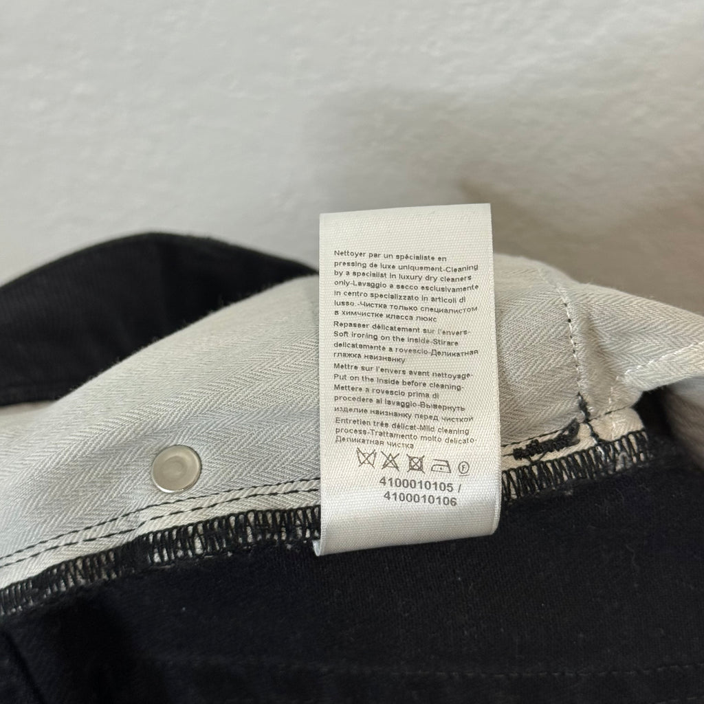 Lanvin x Gallery Dept Black Denim - Size 36