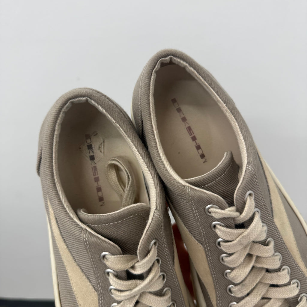 Rick Owens DRKSHDW Grey Vintage Vans - Size 43 (10)
