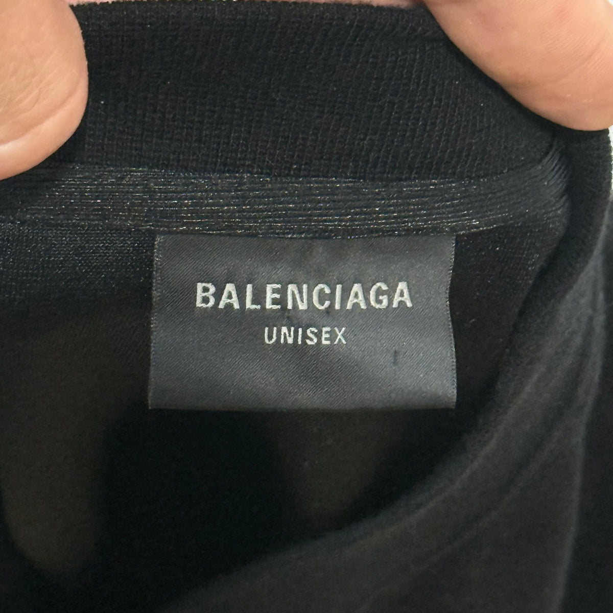 Balenciaga Unity Sports Icon Deconstructed T-Shirt - Size 2 (L)