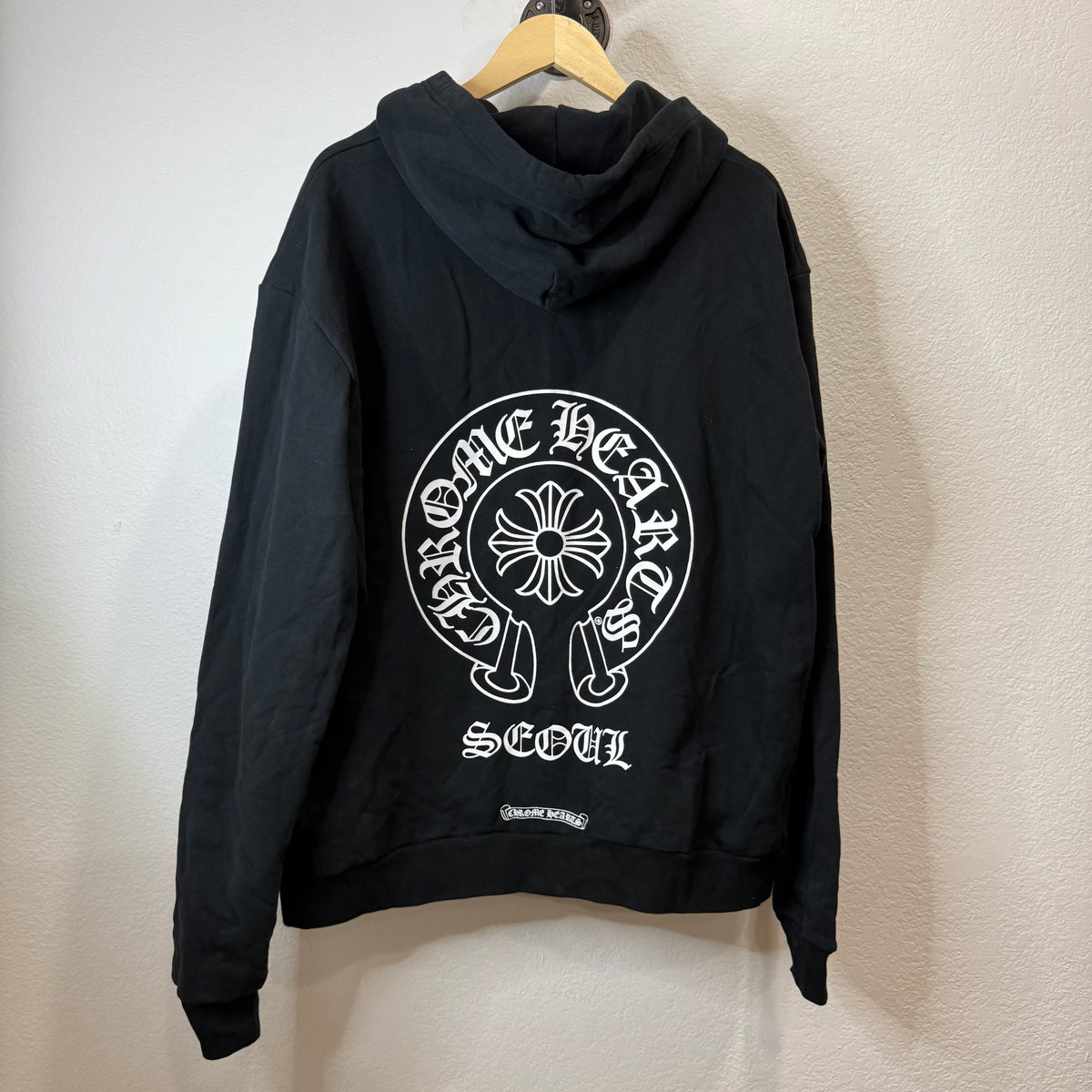 Chrome Hearts Seoul Horseshoe Zip Up Hoodie - Size M