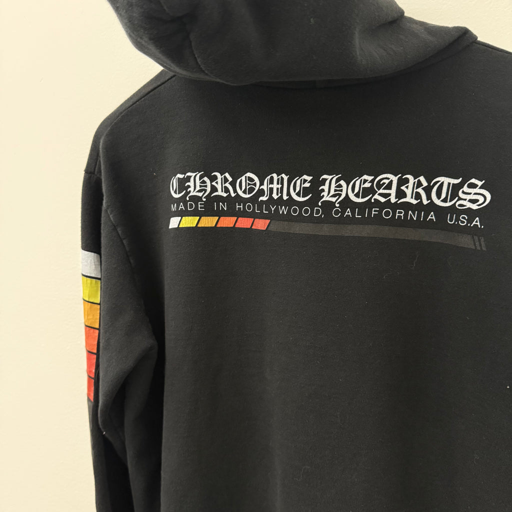 Chrome Hearts Hollywood Gradient Hoodie Black - Size XS