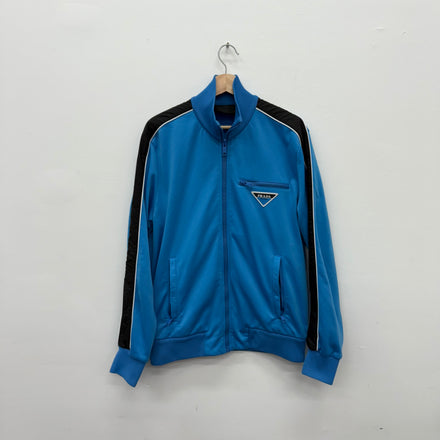 Prada Blue Tracksuit Jacket Zip-Up - Size XL