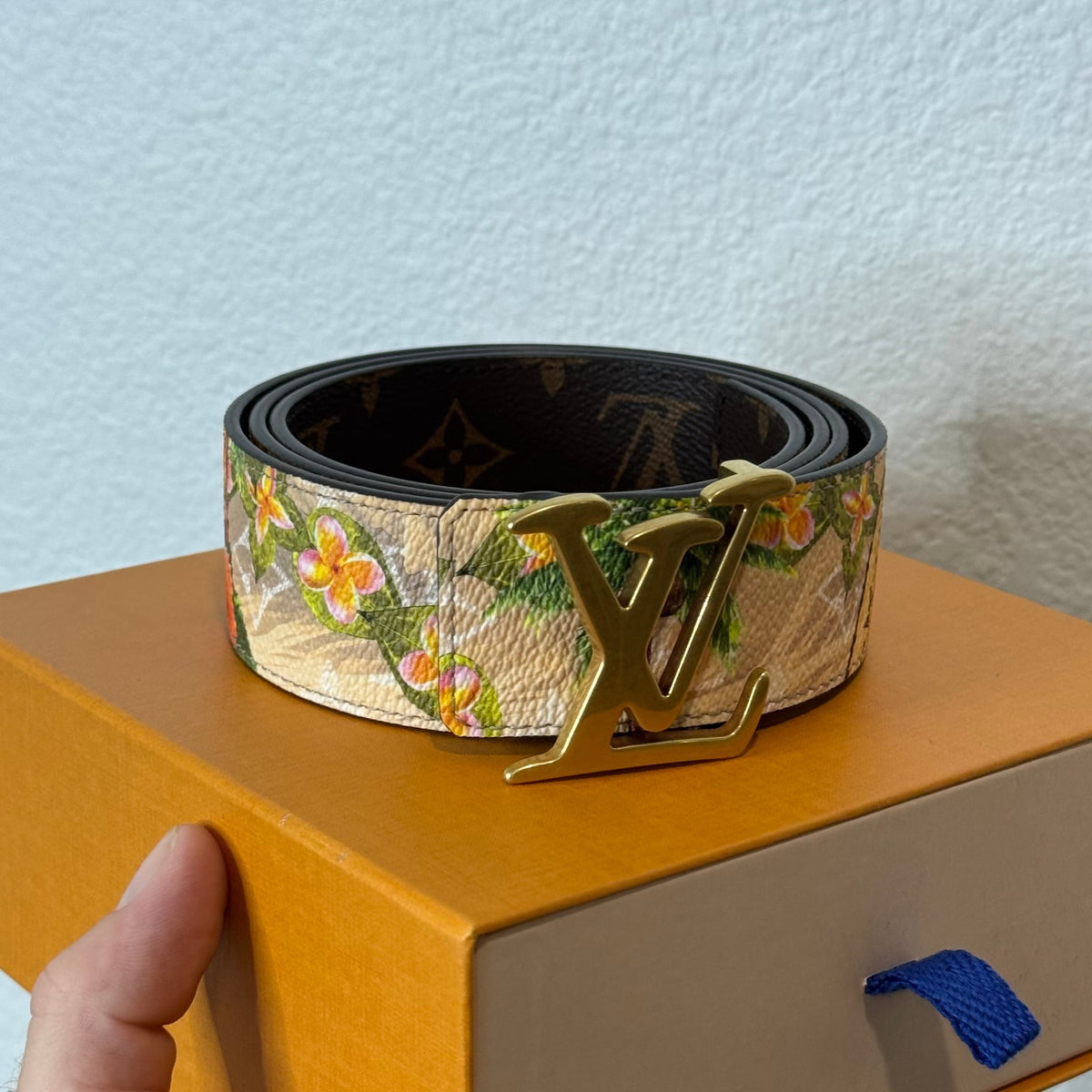 Louis Vuitton LV Surfer 40mm Reversible Belt - Size 32