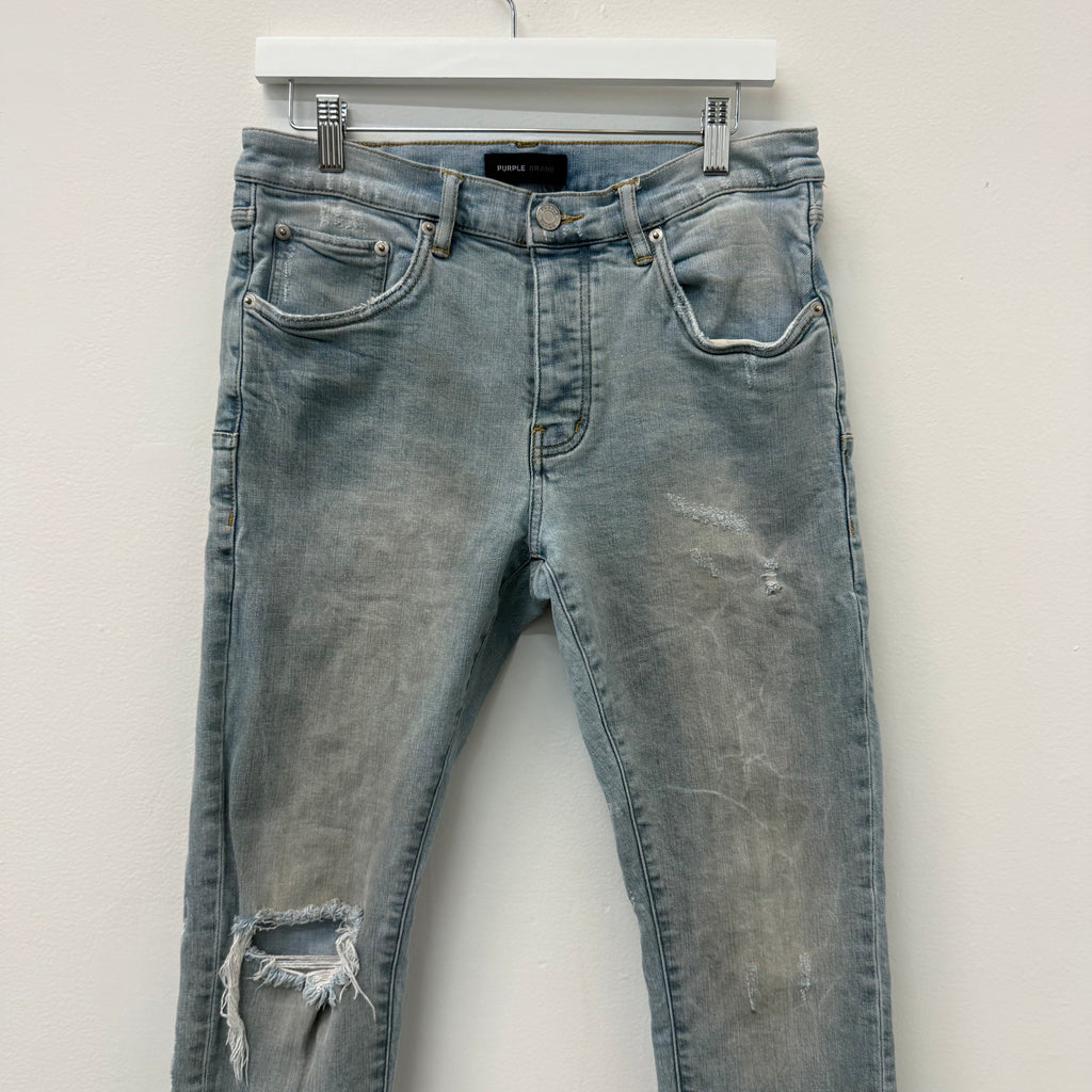 Purple Brand Distressed Denim Jeans - Size 32