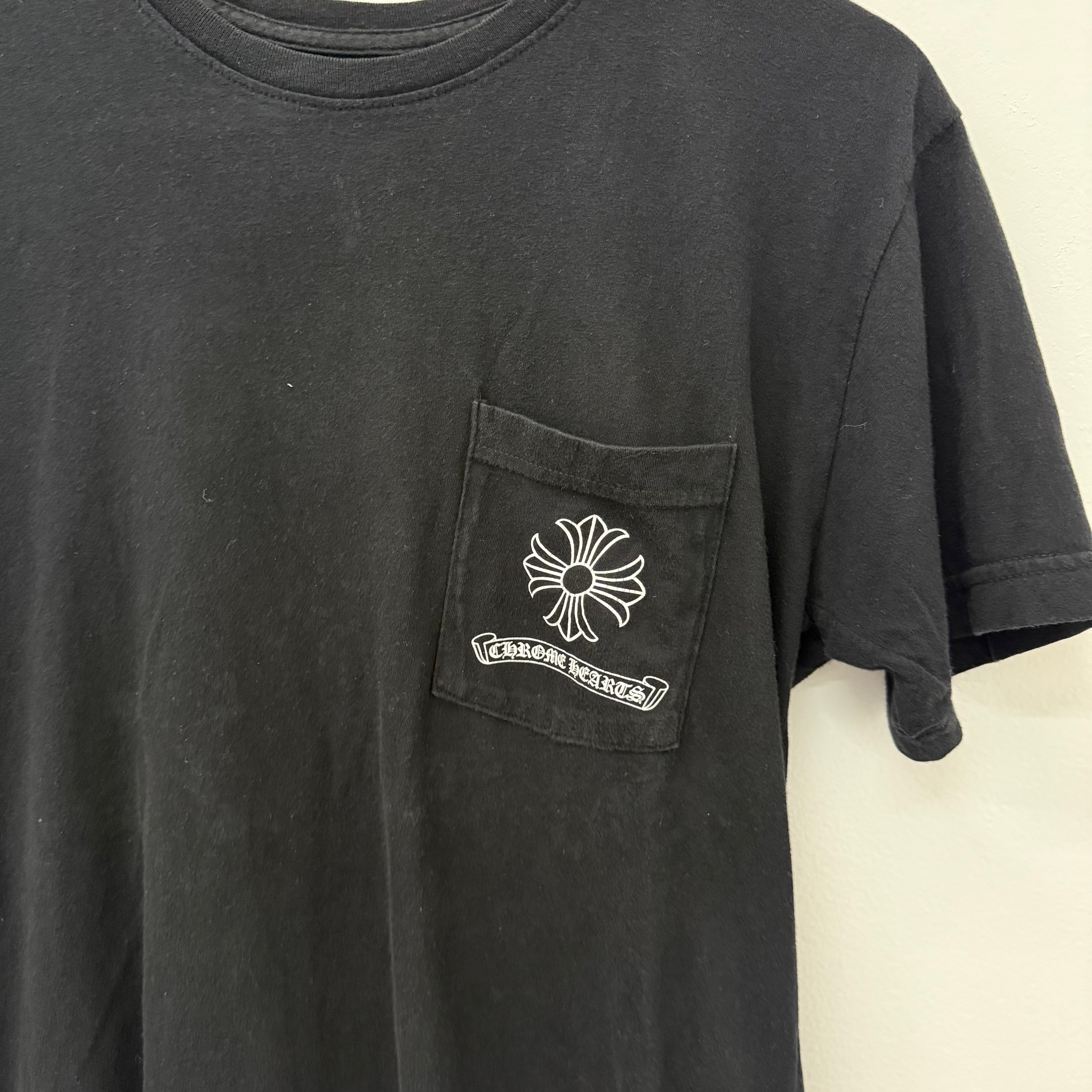 Chrome Hearts Vintage Vine Dagger Script T-Shirt - Size M