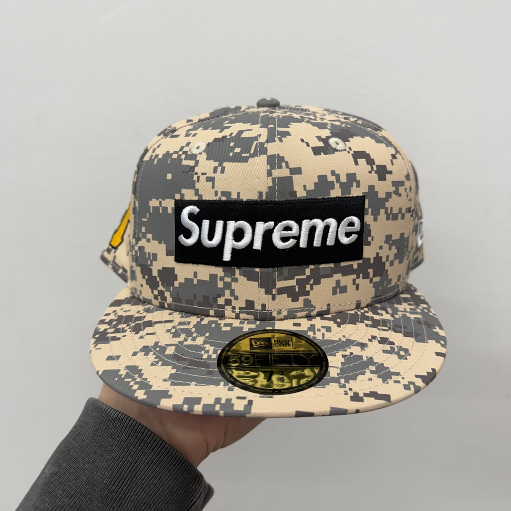 Supreme Box Logo Pirates Digi Camo Fitted 7 3/4