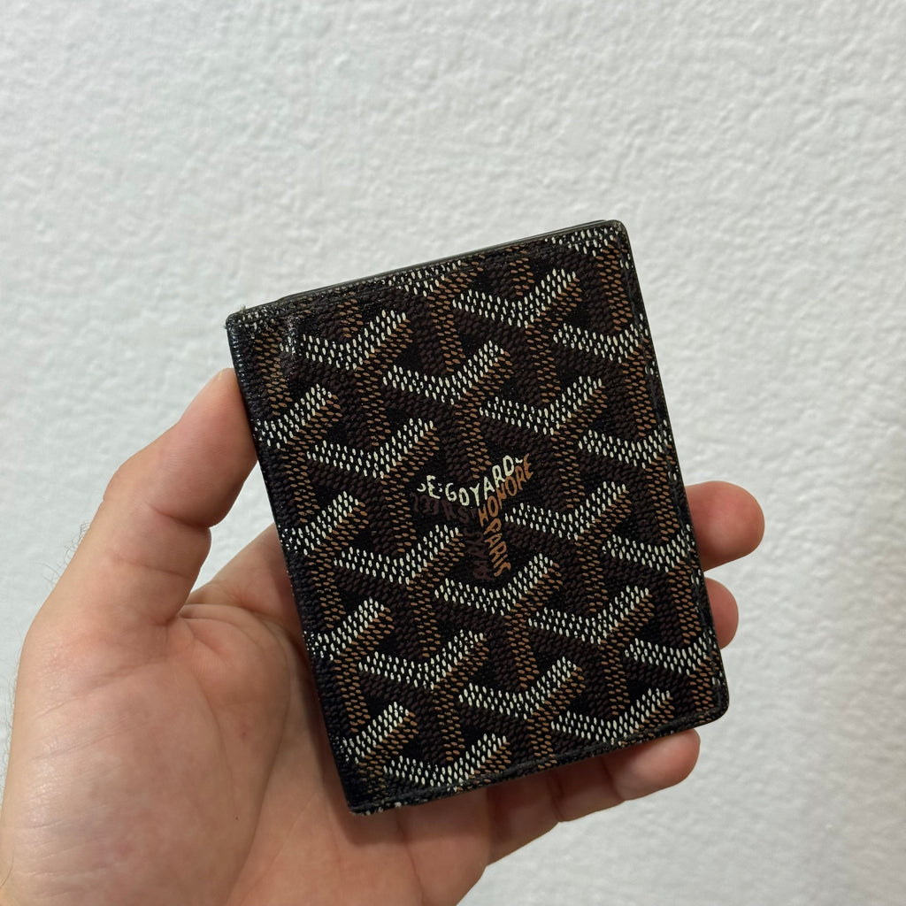 Goyard Saint Marc Brown Cardholder Bifold Wallet