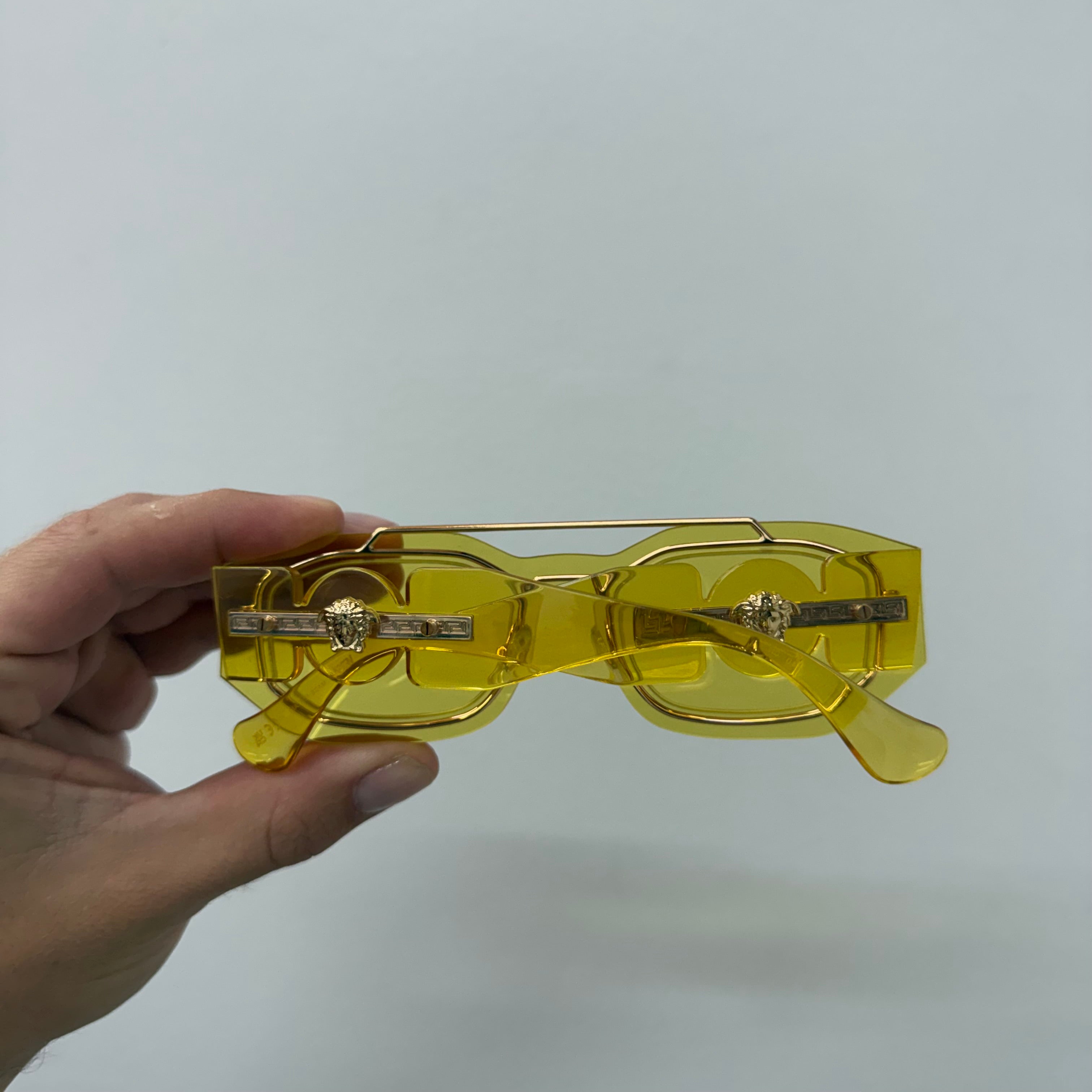 Versace Yellow Medusa Biggie Glasses