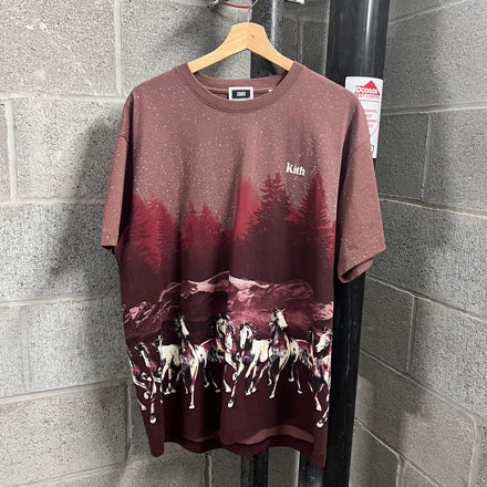 Kith Mountain Horses T-Shirt - Size L