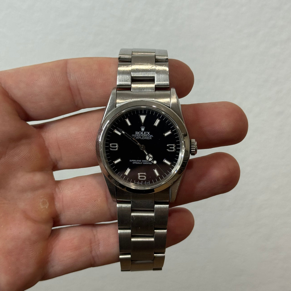 Rolex Explorer 14270 36mm Stainless Steel 1990s Automatic Oyster Perpetual Watch