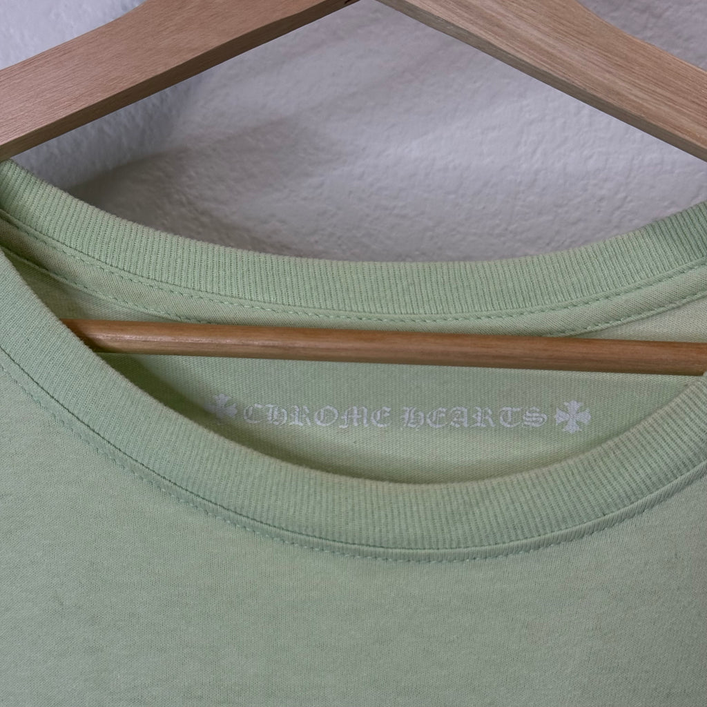 Chrome Hearts Matty Boy Lust Green Longsleeve Shirt - Size XL