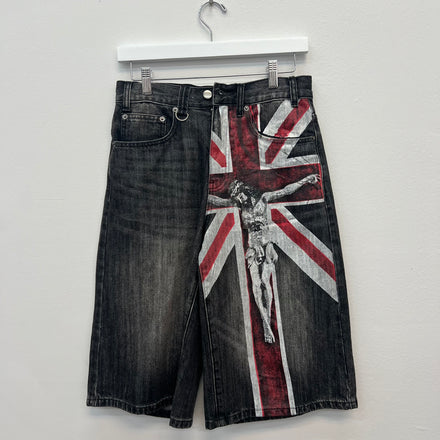 Bravest Studios Union Black Denim Shorts - Size 28
