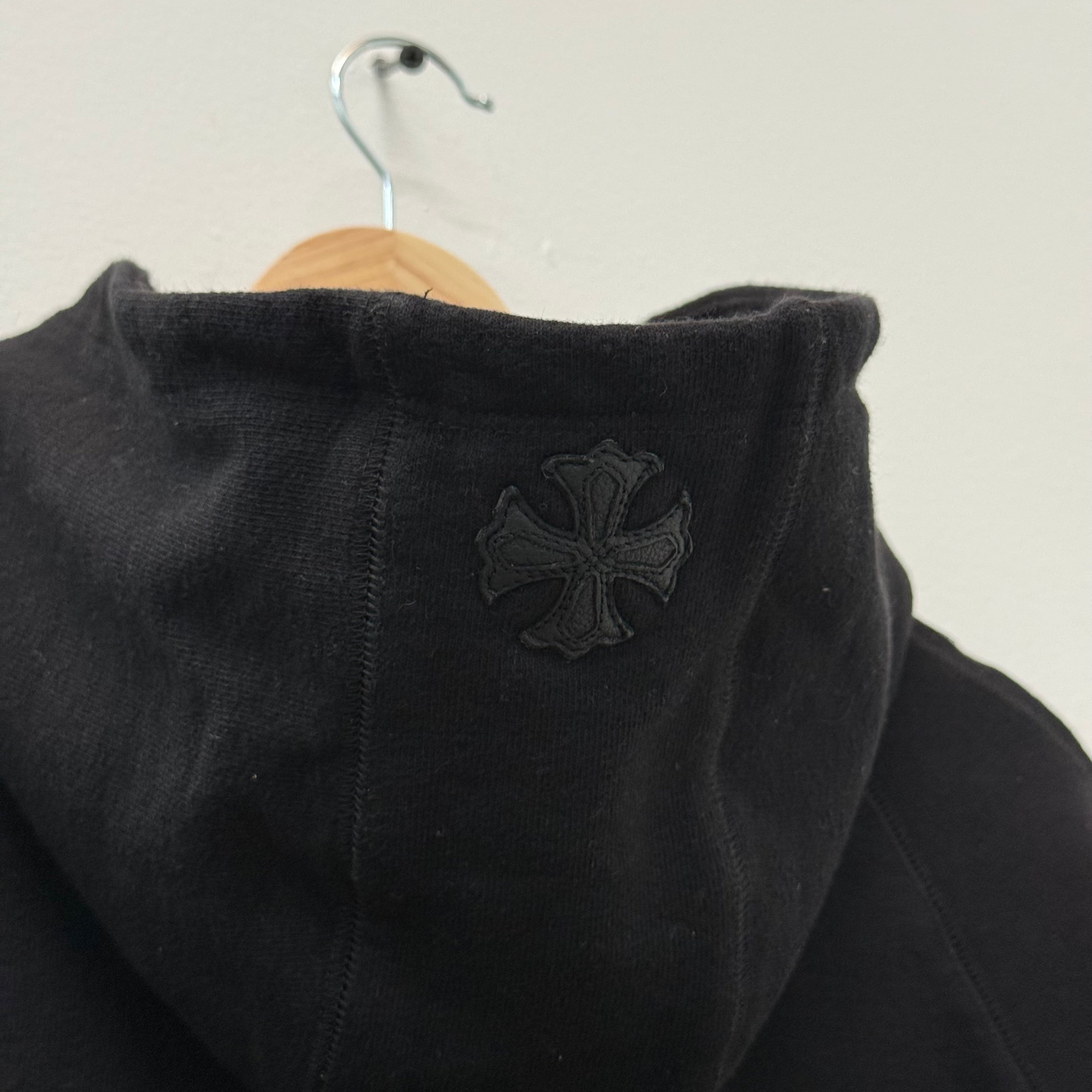Chrome Hearts Embroidered Logo Plus Patch Hoodie - Size M