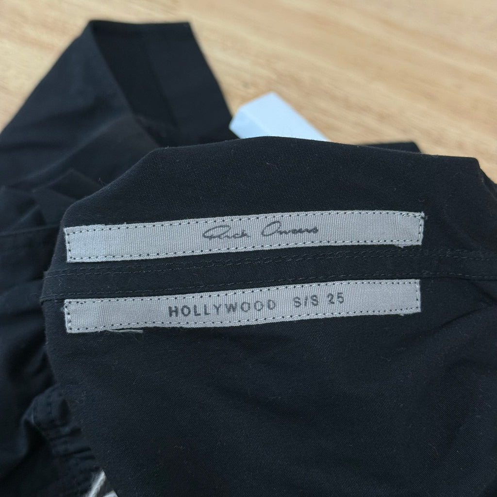 Rick Owens Black Temple Bela Boxer Shorts - Size IT 48 (30)