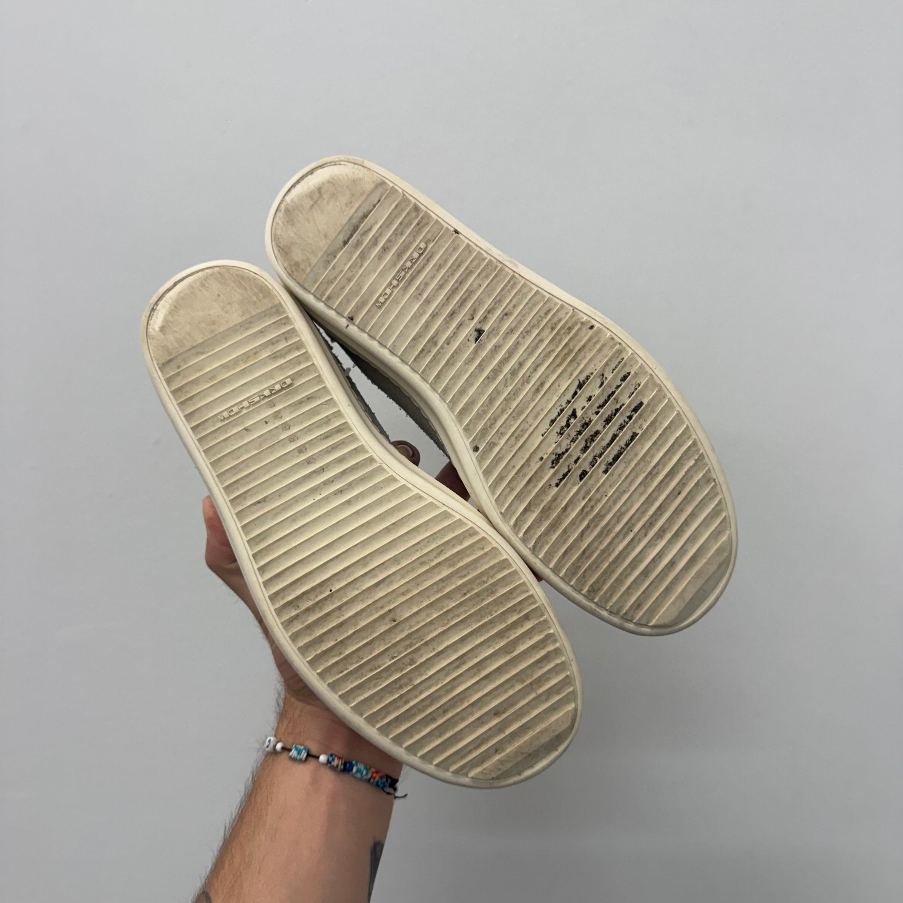 Rick Owens DRKSHDW Suede Colorblock - Size 40 (US 7)