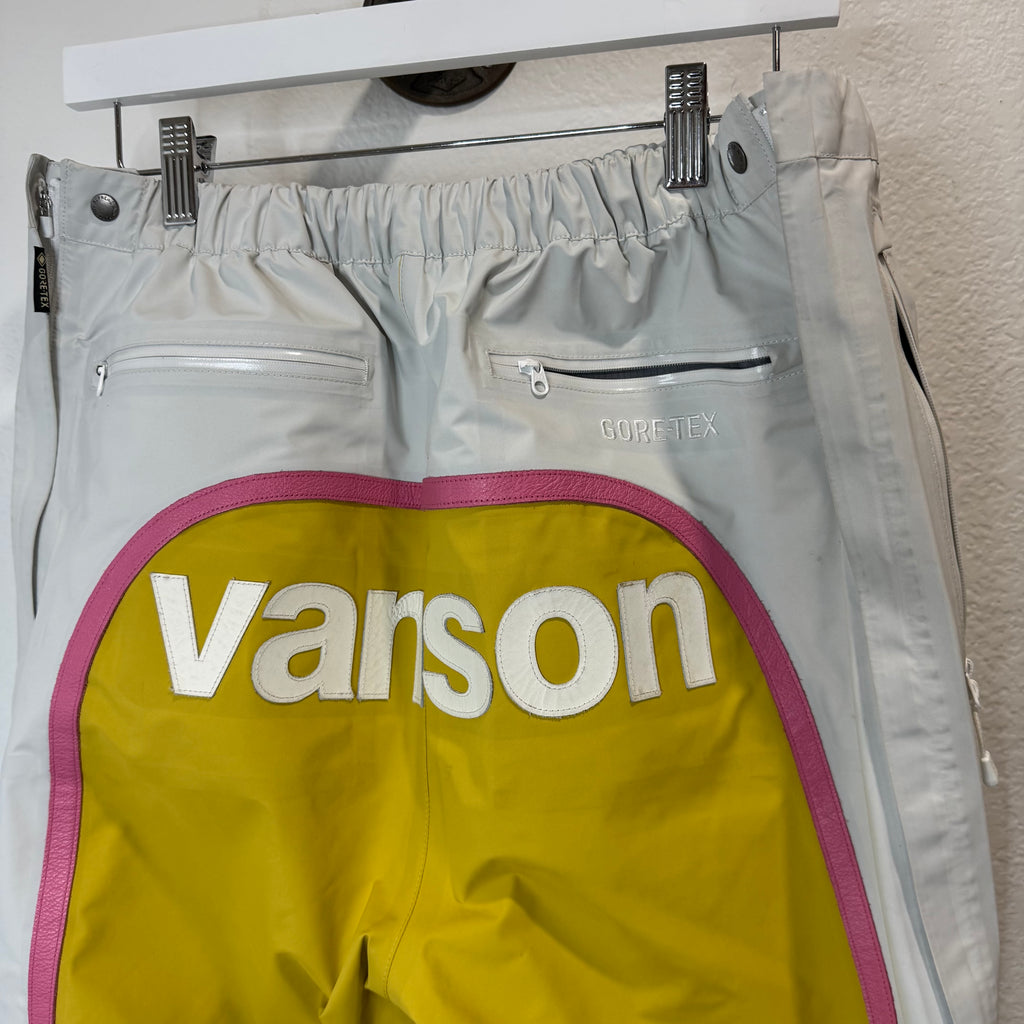 Supreme Vanson Leathers Gore-Tex Pant White - Size M