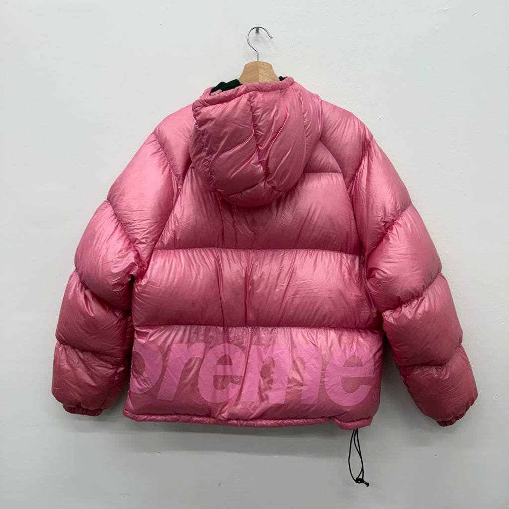 Supreme Pertex Pink Puffer Jacket - Size S