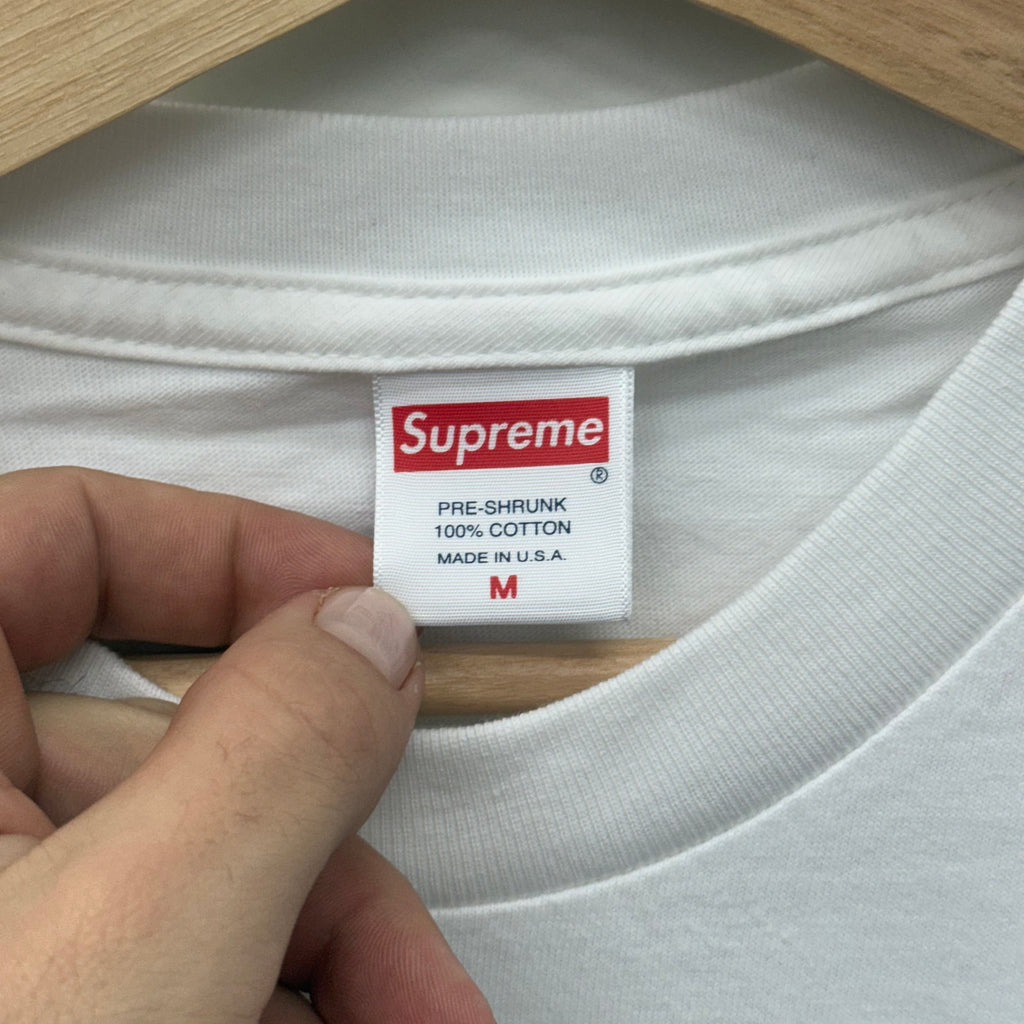 Supreme Not Sorry T-Shirt White - Size M