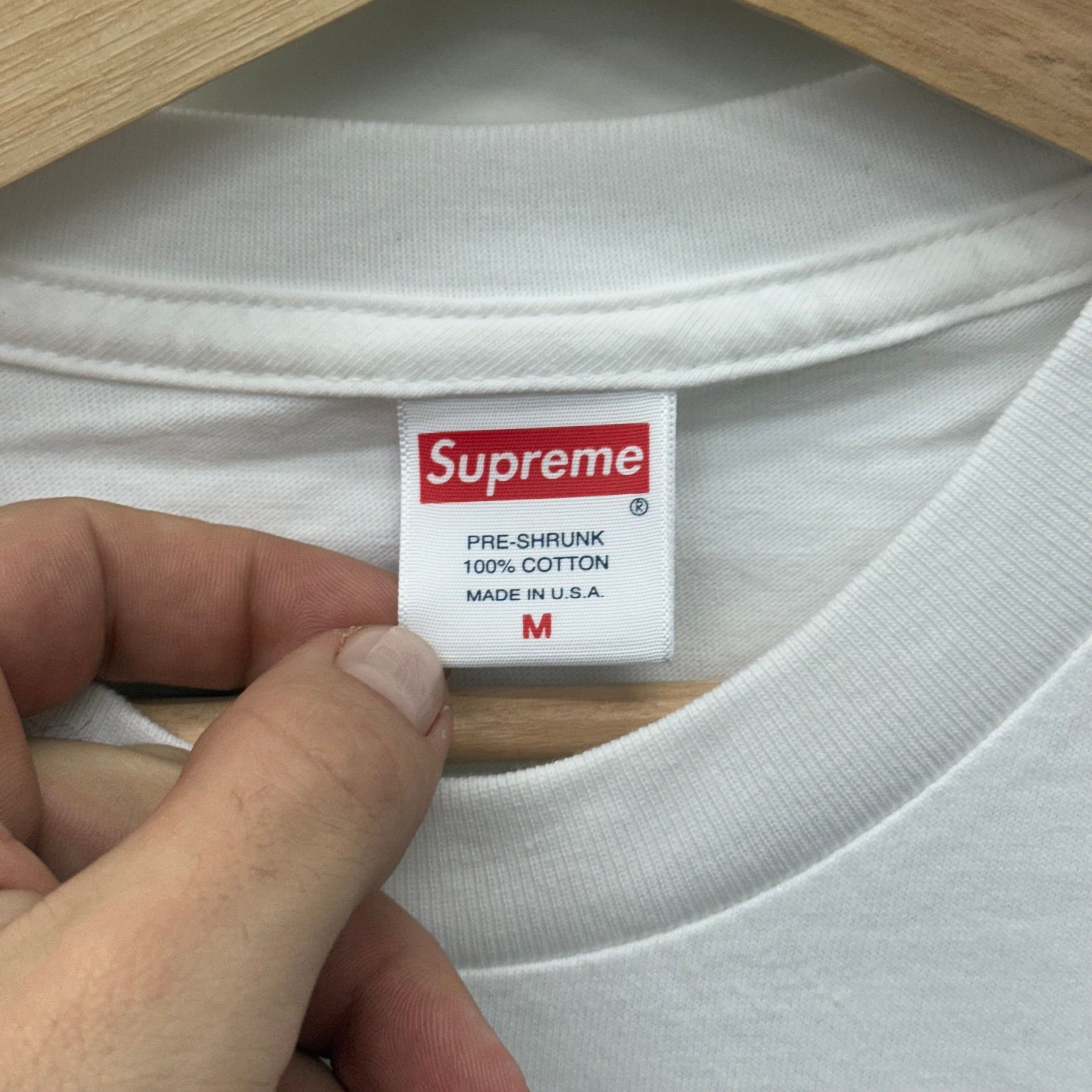 Supreme Not Sorry T-Shirt White - Size M