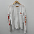 Chrome Hearts Triple Cross Orange Longsleeve Shirt - Size XL
