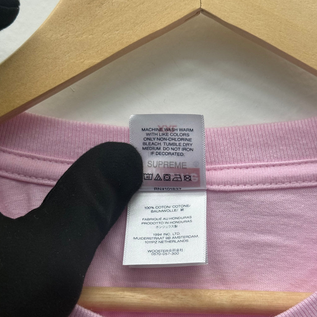 Supreme Naughty Santa Shirt Pink - Size XXL