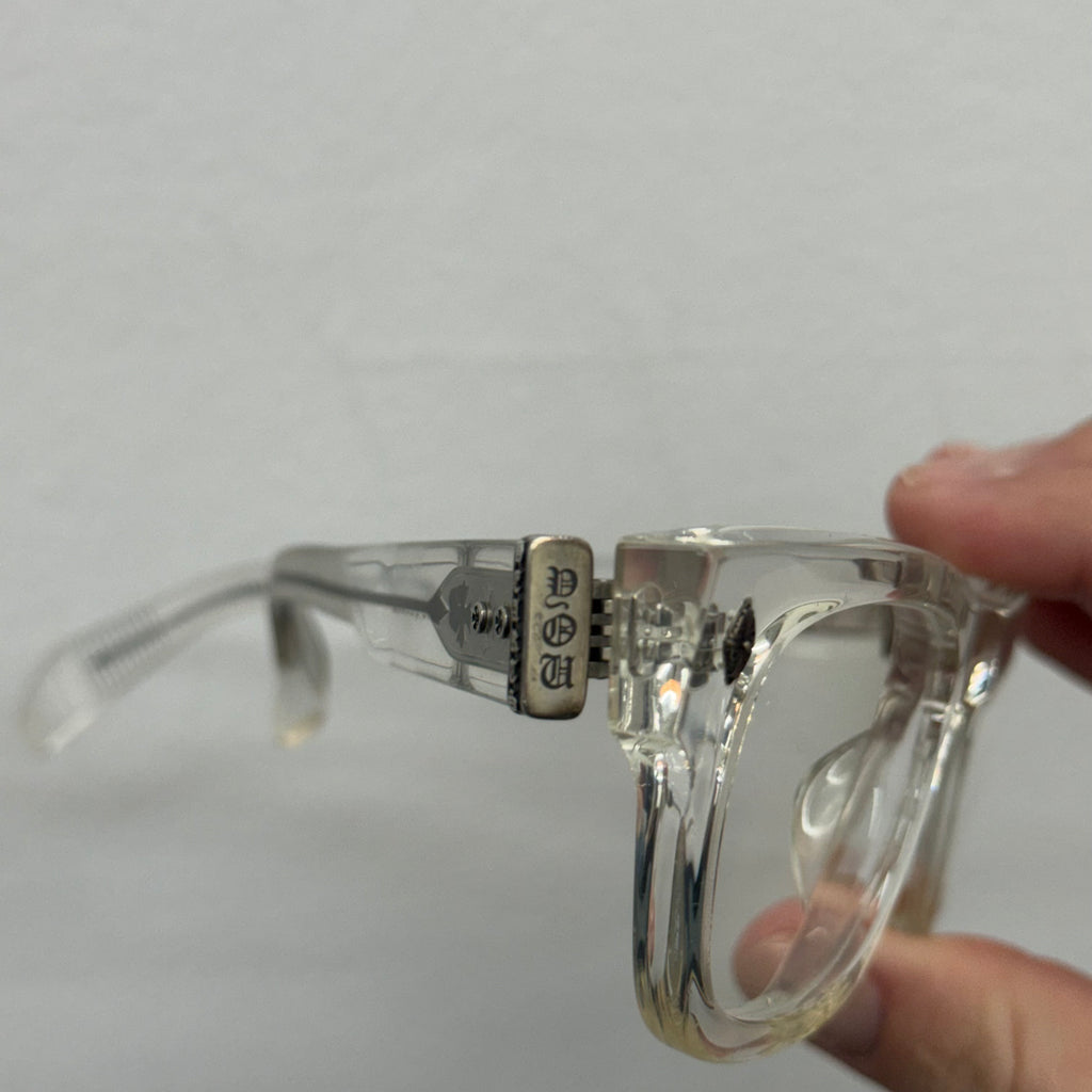 Chrome Hearts Dick Fitzener Clear Glasses
