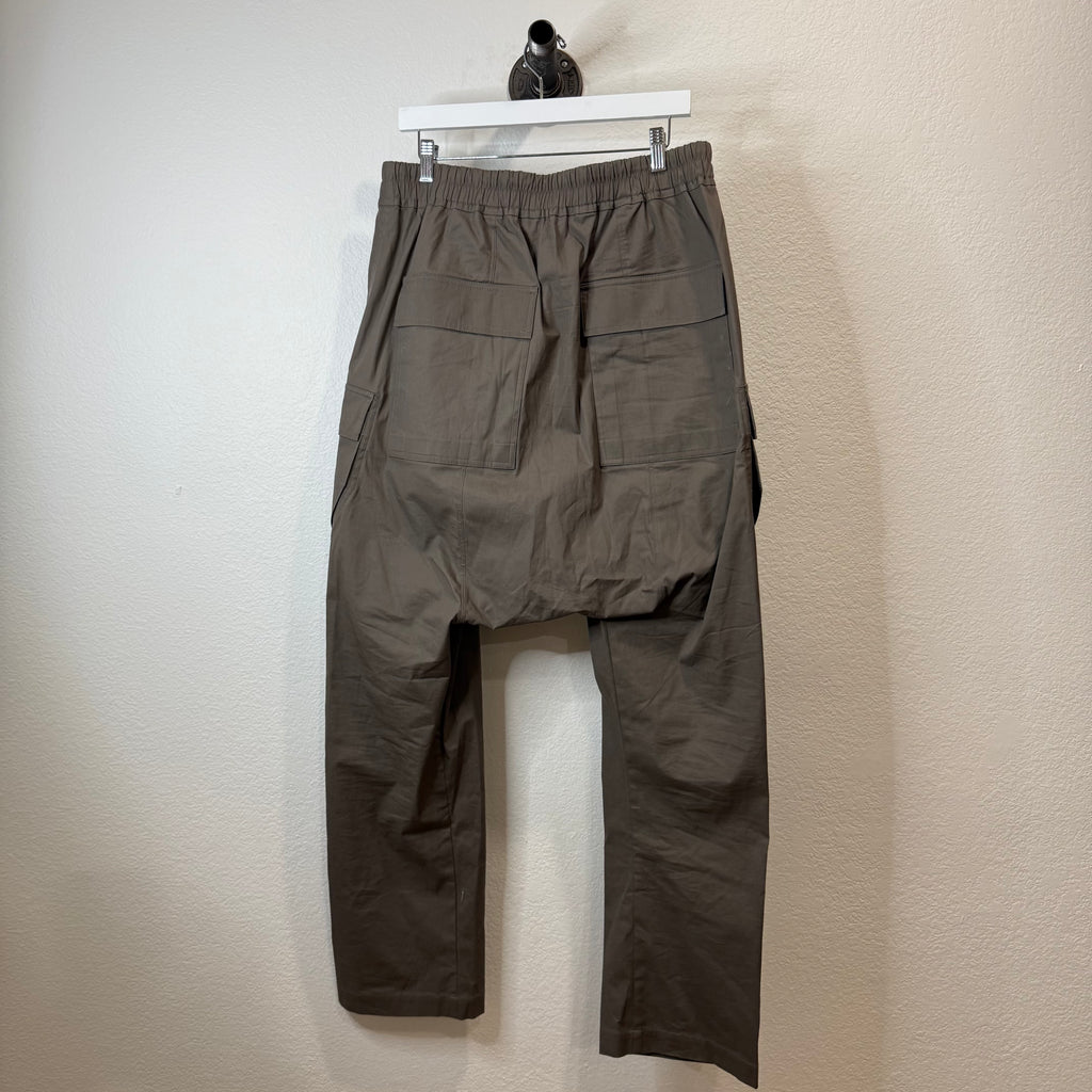 Rick Owens Lido Cropped Cargo Pants - Size 34