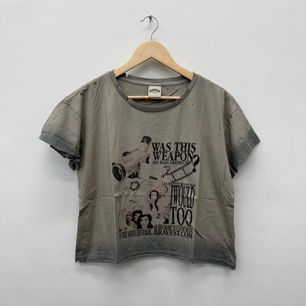 Bravest Studios Grey Camcorder Distresses Shirt