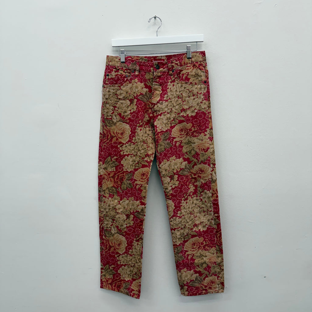 Supreme Rose Floral Denim FW17 - Size 30