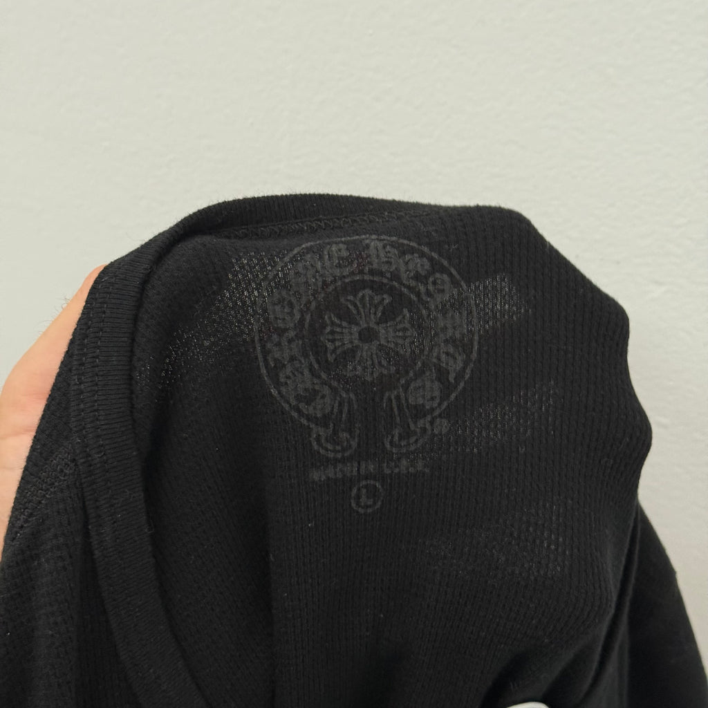 Chrome Hearts Floral Thermal Longsleeve Shirt - Size L