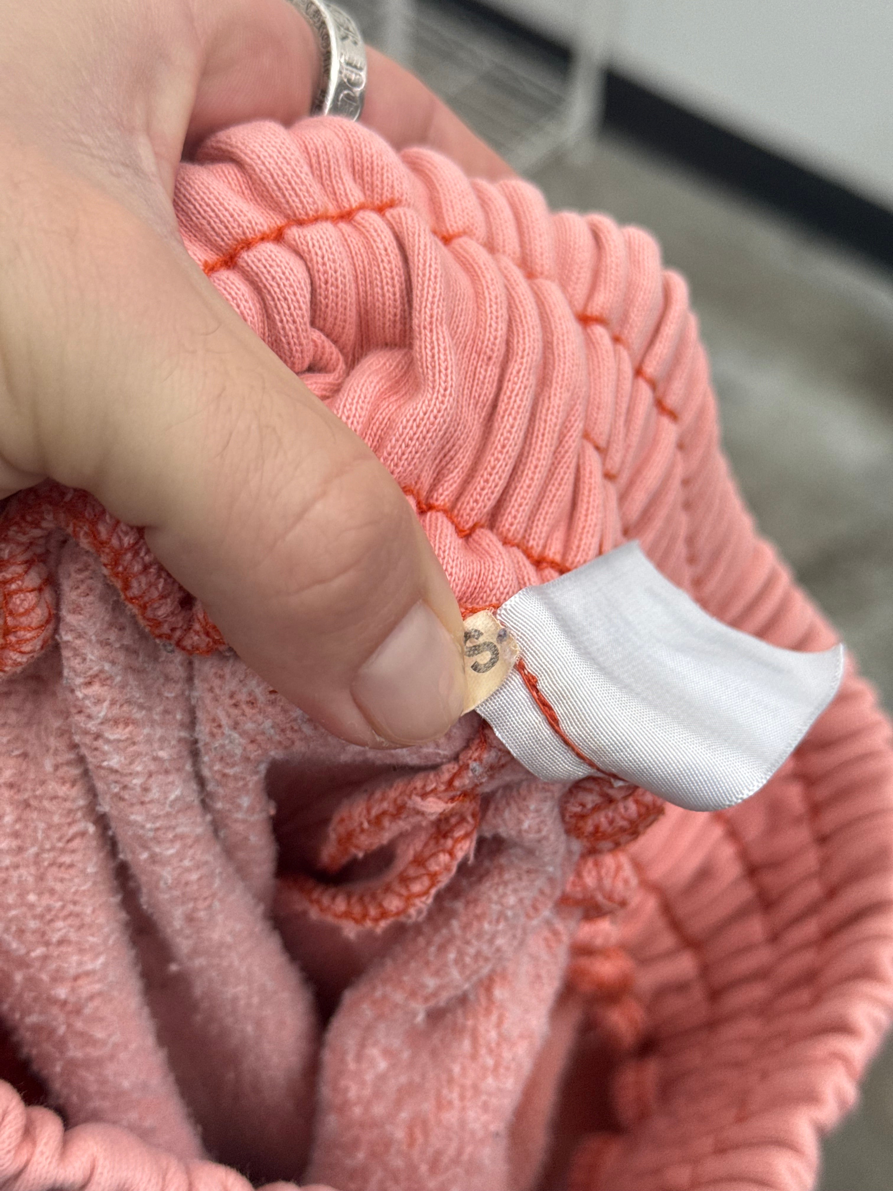 Vertabrae Peach Sweatpants - Size S