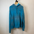 Amiri Embroidery Knit Blue Hoodie - Size XL