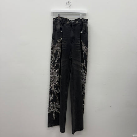 Vale Crystal Tsunami Denim Jeans - Size 30