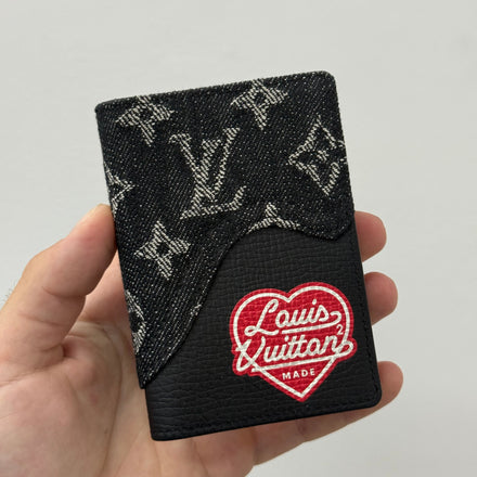 Louis Vuitton Nigo Denim Cardholder Wallet