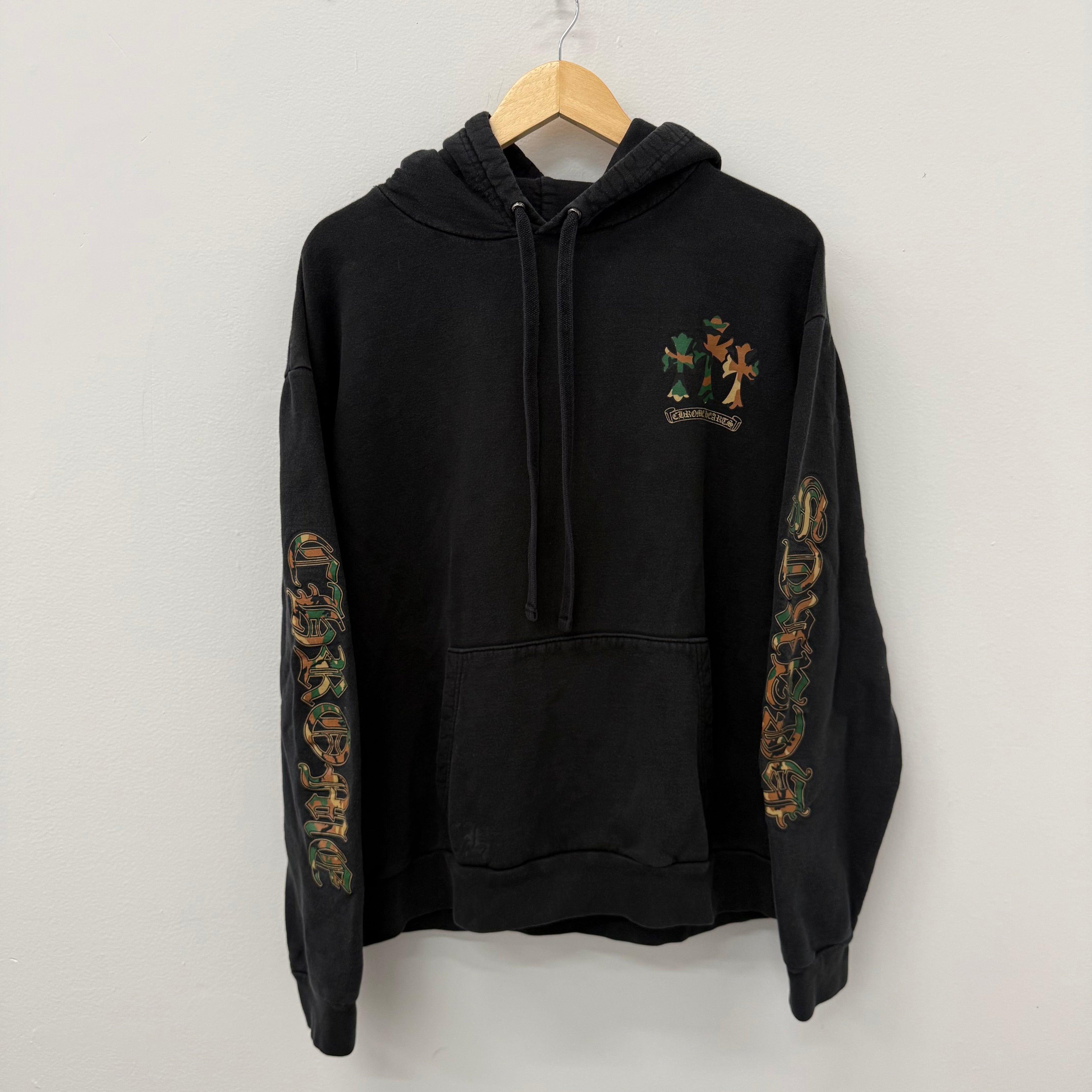 Chrome Hearts Camo Triple Cross Hoodie - Size M