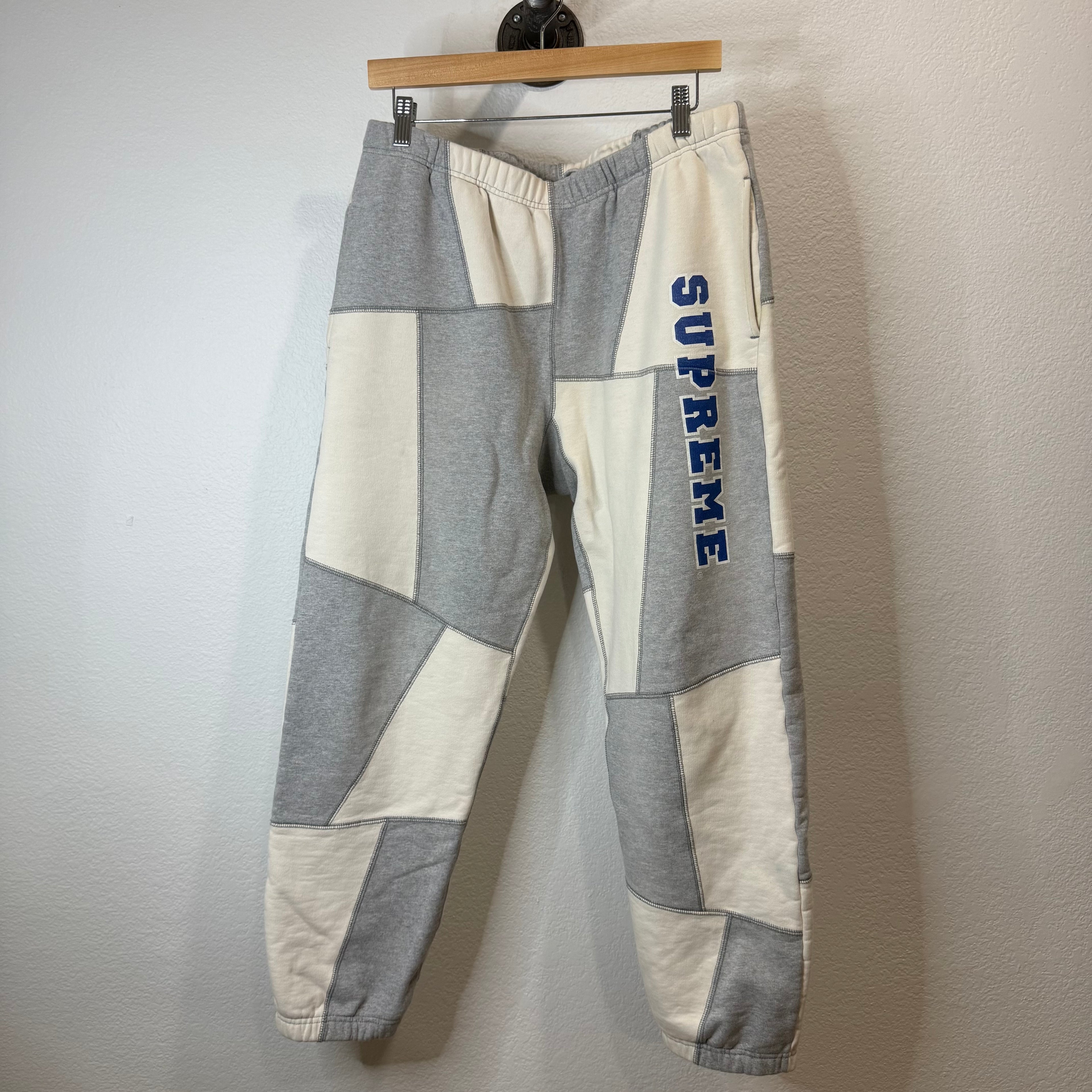 Supreme Patchwork Sweatpants - Size M