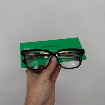 Bottega Veneta Black Classic Glasses