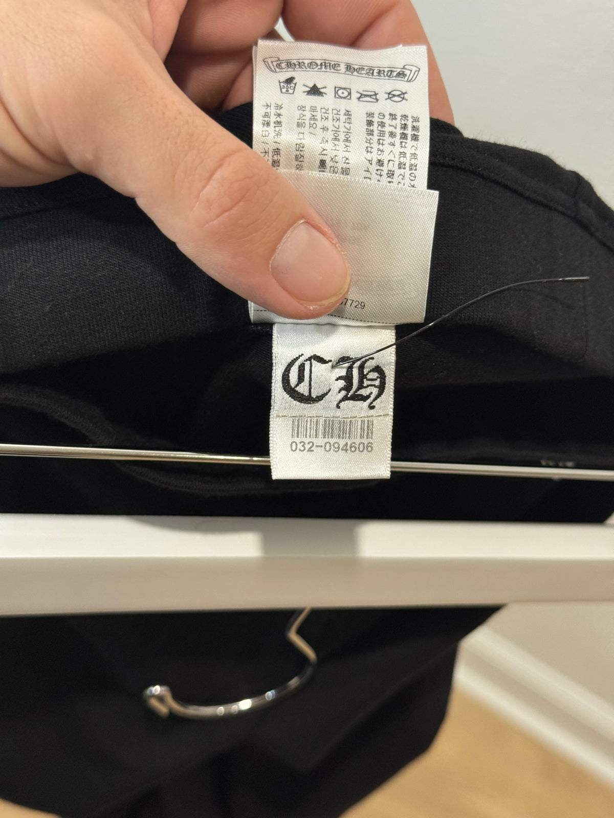Chrome Hearts Womens Script Logo Leggings - Size L