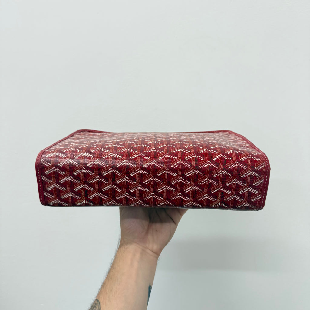 Goyard Red PM Jouvence Toiletry Bag