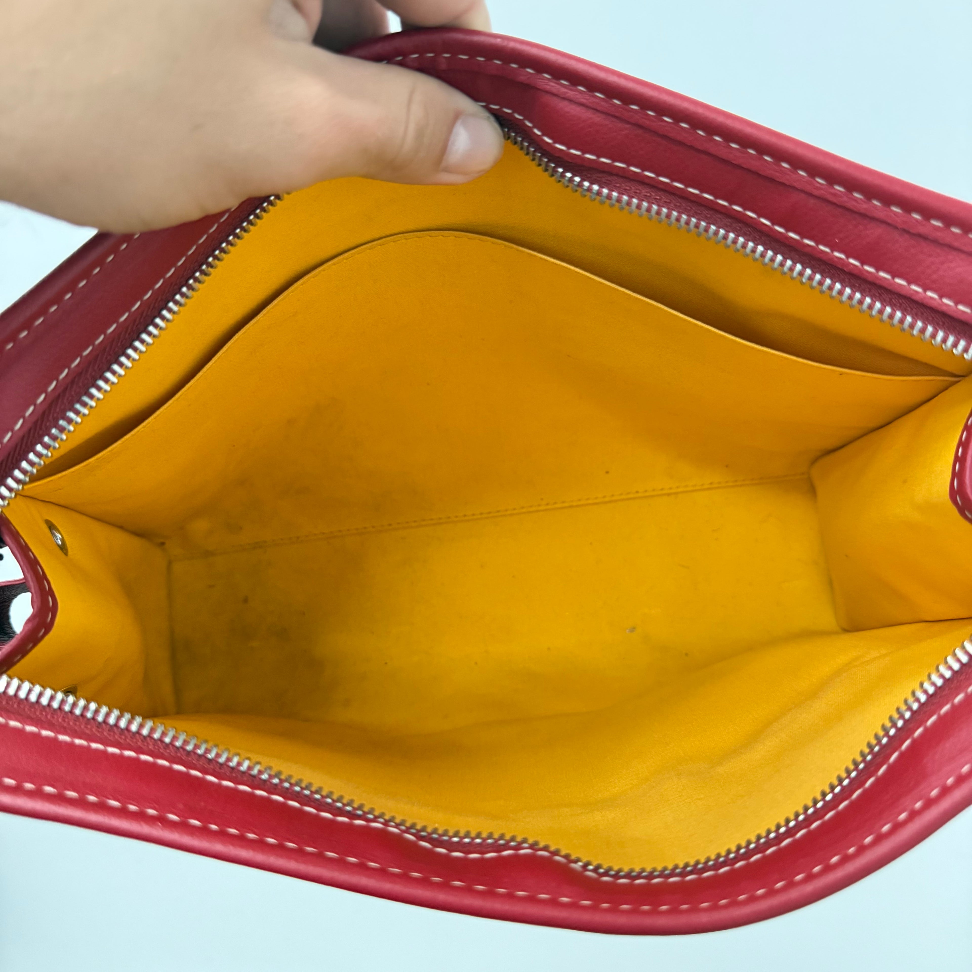 Goyard Red PM Jouvence Toiletry Bag