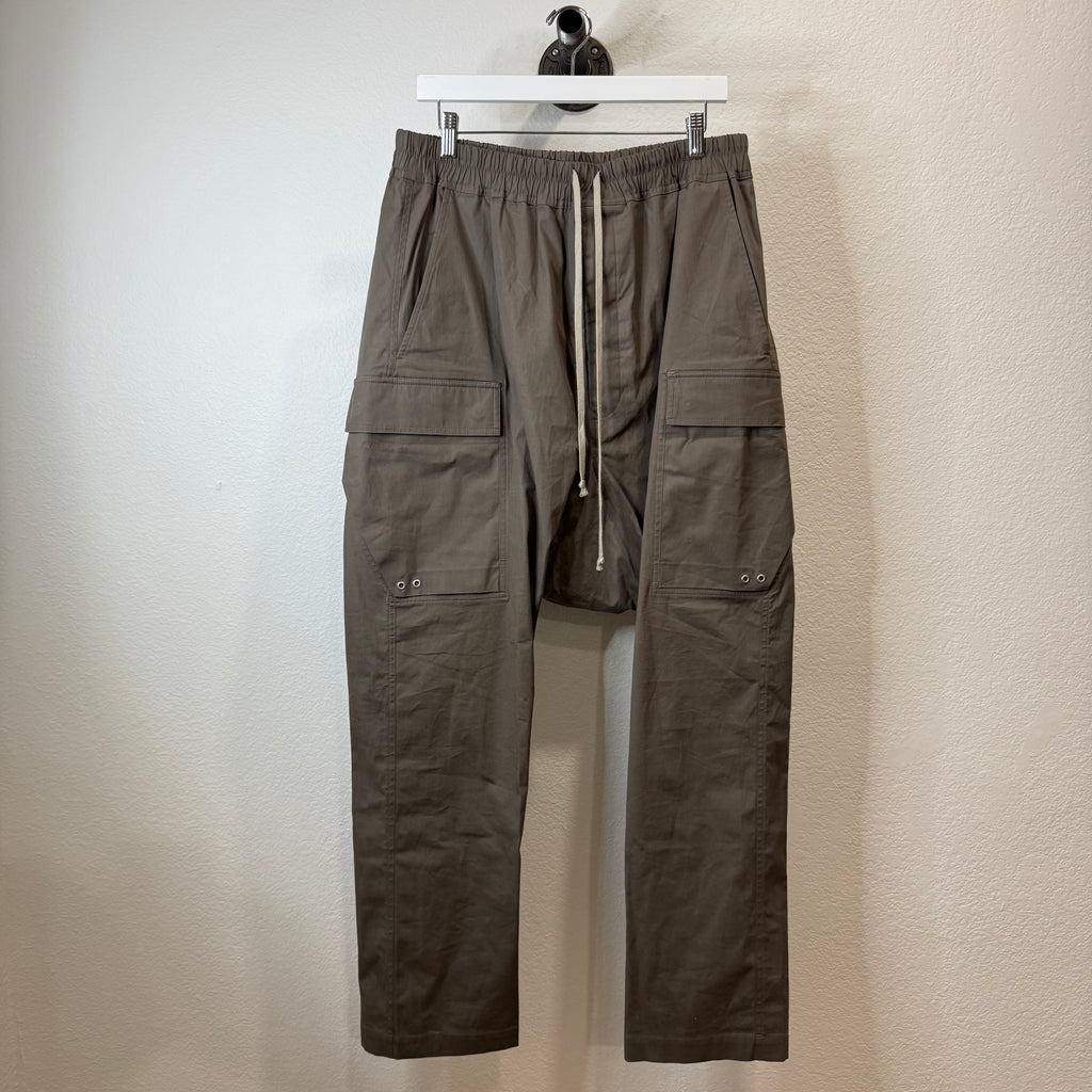 Rick Owens Lido Cropped Cargo Pants - Size 34